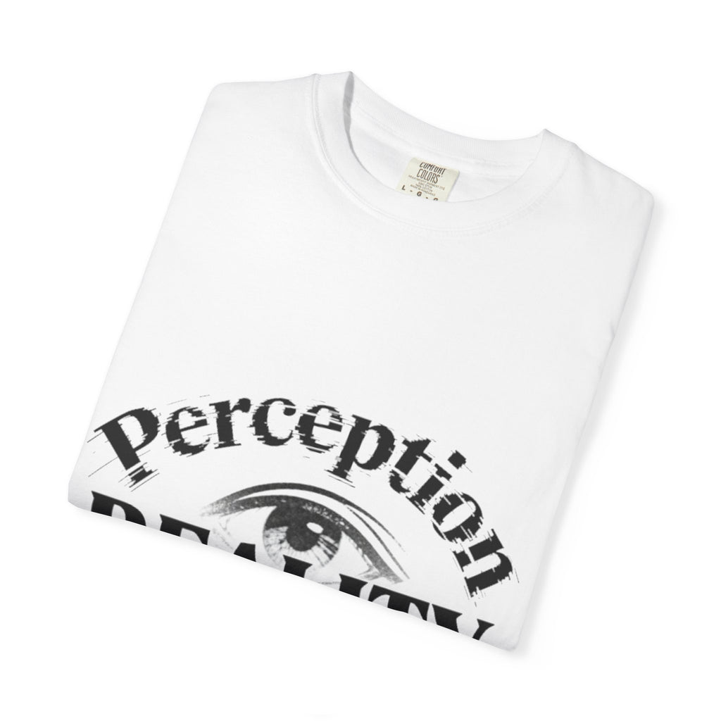 Perception vs Reality T-Shirt — Optical Eye Graphic Tee