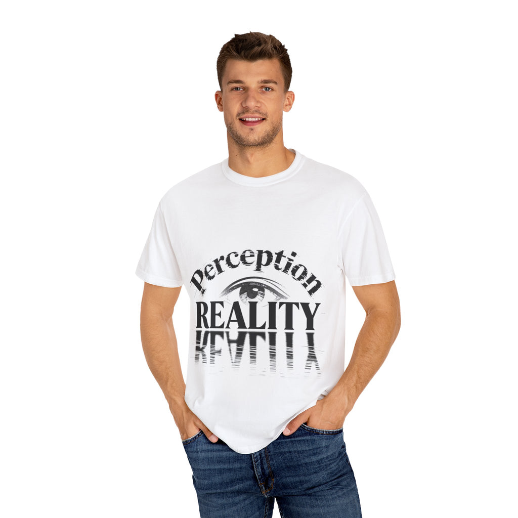 Perception vs Reality T-Shirt — Optical Eye Graphic Tee